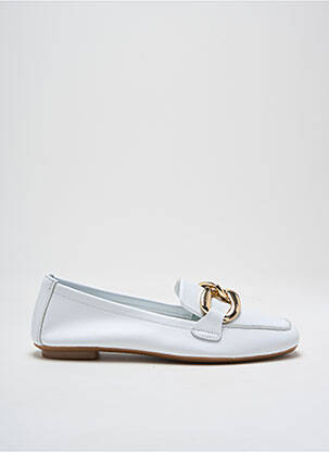 Mocassins blanc REQINS pour femme