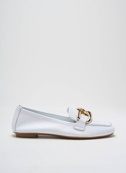 Mocassins blanc REQINS pour femme