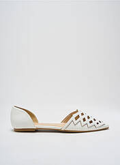 Sandales/Nu pieds blanc JUSTFAB pour femme seconde vue