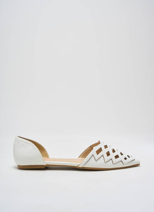 Sandales/Nu pieds blanc JUSTFAB pour femme