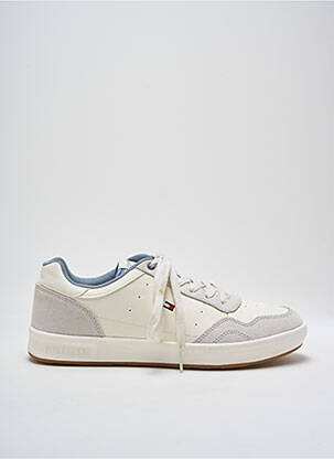 Baskets blanc TOMMY HILFIGER pour homme