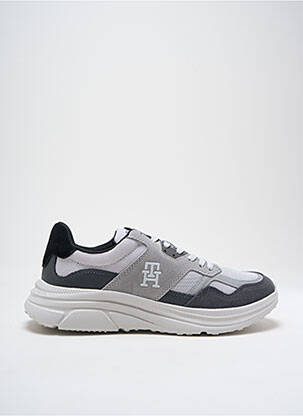 Baskets gris TOMMY HILFIGER pour homme