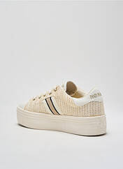 Baskets beige NO NAME pour femme seconde vue