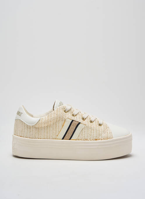 Baskets beige NO NAME pour femme