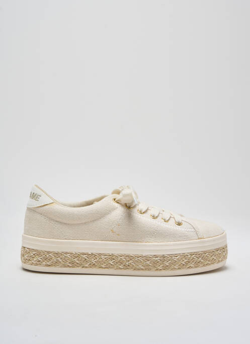 Baskets beige NO NAME pour femme