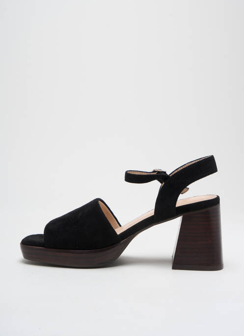 Sandales/Nu pieds noir VANESSA WU pour femme