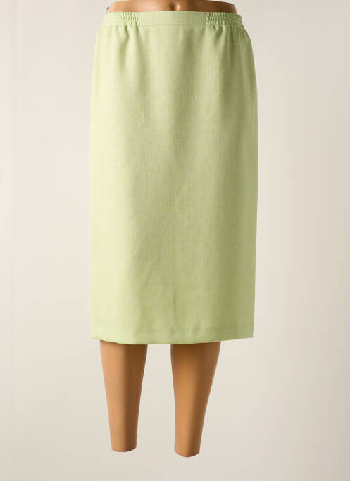 Jupe mi-longue taille haute vert SOMMERMANN femme