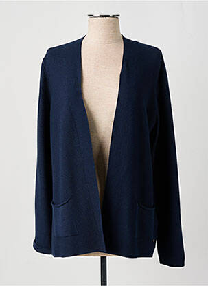 Gilet manches longues manches longues bleu RABE femme