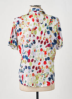 Chemisier manches courtes manches courtes blanc SOMMERMANN femme