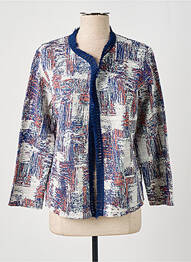 Veste casual coupe droite bleu JUPER femme