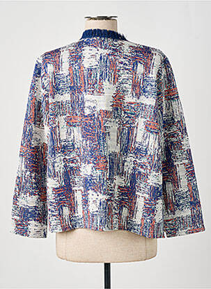 Veste casual coupe droite bleu JUPER femme
