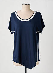 Top bleu FRANK WALDER pour femme seconde vue