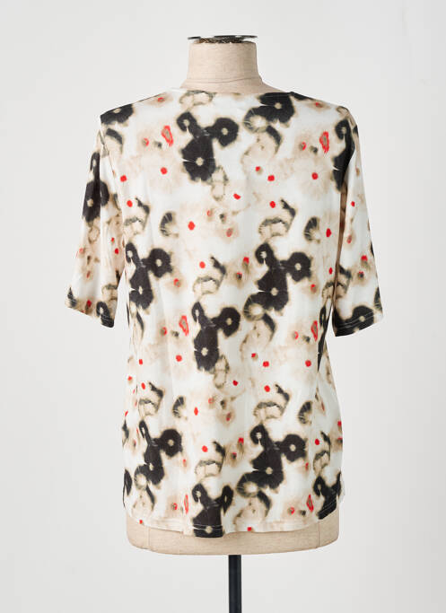 Top beige FRANK WALDER pour femme