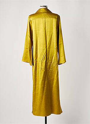 Robe longue manches longues manches longues vert BY MALENE BIRGER femme