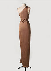 Robe longue marron ELISABETTA FRANCHI pour femme seconde vue