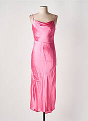 Robe longue rose MALIPARMI pour femme seconde vue