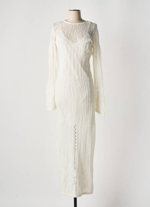 Robe longue blanc BIRGITTE HERSKIND pour femme