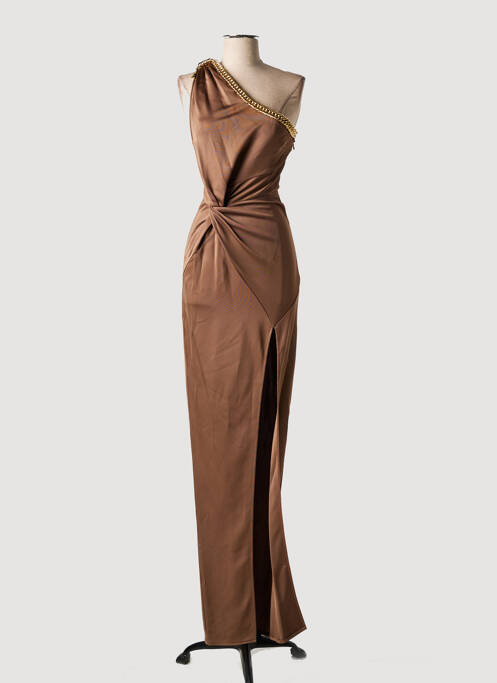 Robe longue marron ELISABETTA FRANCHI pour femme