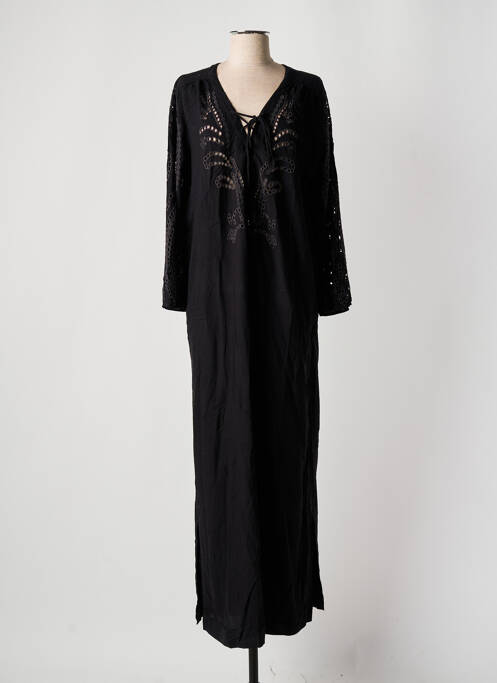 Robe longue noir MY SUNDAY MORNING pour femme