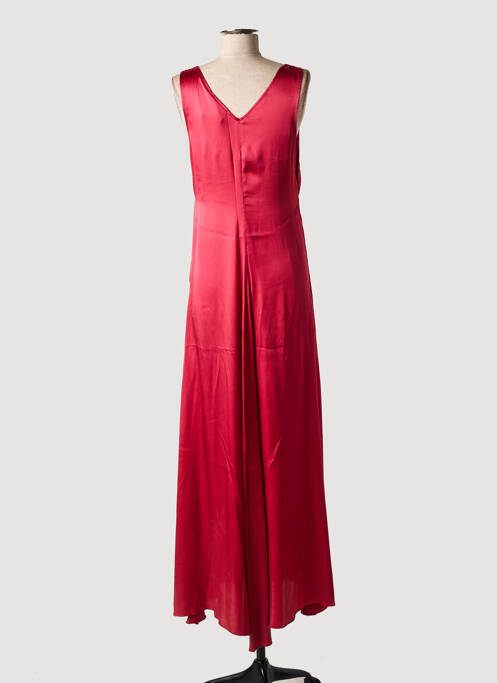 Robe longue rouge SEMICOUTURE pour femme