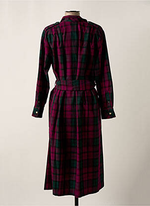 Robe mi-longue manches longues manches longues violet VALENTINE GAUTHIER femme
