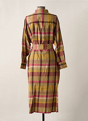 Robe mi-longue manches longues manches longues beige VALENTINE GAUTHIER femme