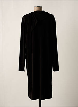 Robe mi-longue coupe fluide manches longues noir BY MALENE BIRGER femme
