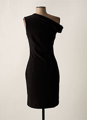 Robe mi-longue manches courtes manches courtes noir BY MALENE BIRGER femme
