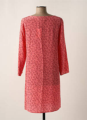 Robe courte manches longues manches longues rose ATTIC AND BARN femme