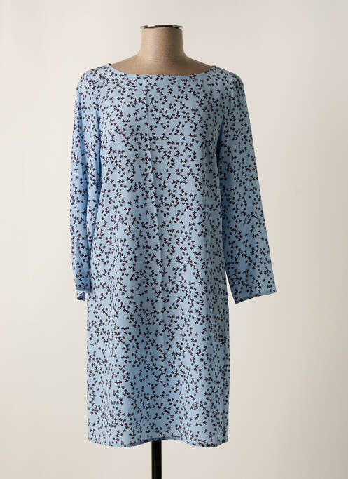 Robe courte bleu ATTIC AND BARN pour femme