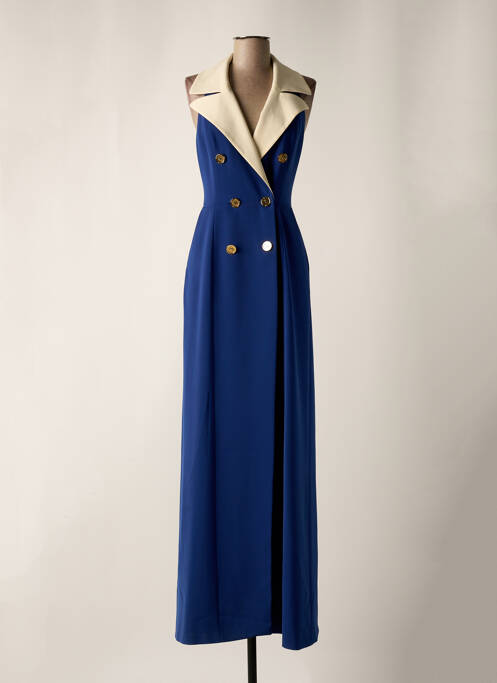 Robe longue bleu ELISABETTA FRANCHI pour femme