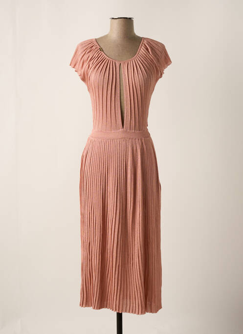 Robe longue rose ELISABETTA FRANCHI pour femme