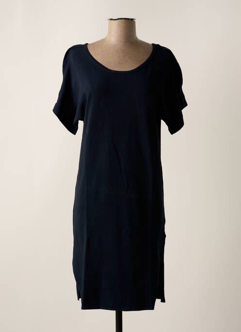 Robe mi-longue bleu FINE COLLECTION pour femme