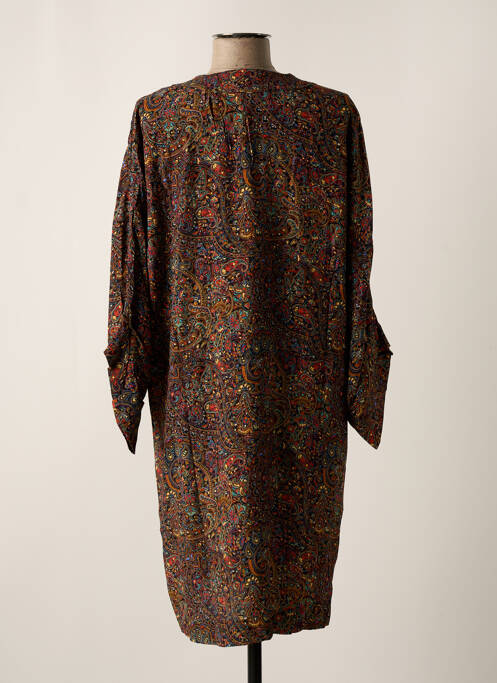 Robe mi-longue jaune MY SUNDAY MORNING pour femme