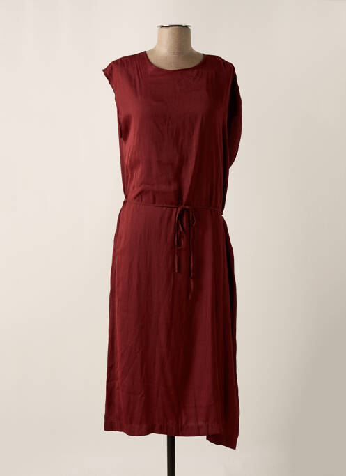 Robe mi-longue marron ESSENTIEL ANTWERP pour femme