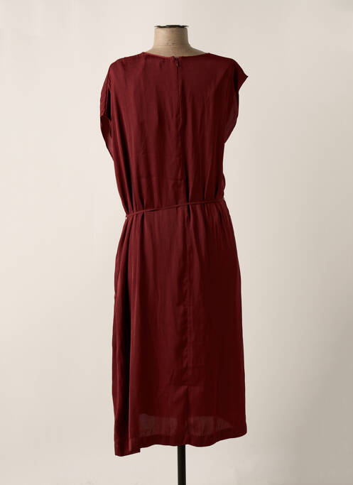 Robe mi-longue marron ESSENTIEL ANTWERP pour femme