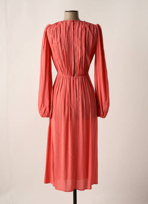 Robe mi-longue rose ELISABETTA FRANCHI pour femme