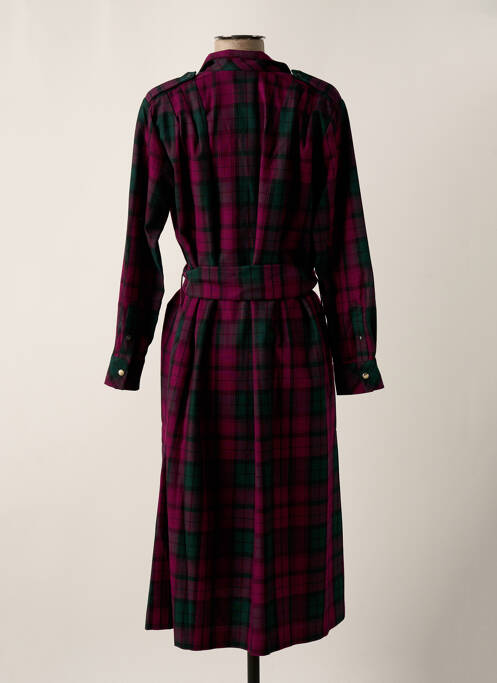 Robe mi-longue violet VALENTINE GAUTHIER pour femme