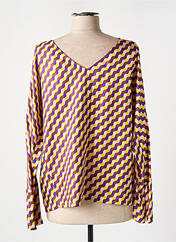 Blouse jaune ATTIC AND BARN pour femme seconde vue