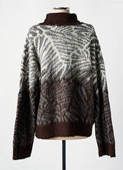 Pull col roulé marron BY MALENE BIRGER pour femme seconde vue