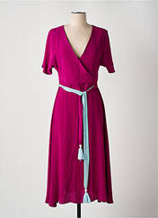 Robe mi-longue violet NIU pour femme seconde vue