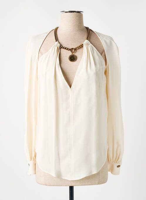 Blouse beige ELISABETTA FRANCHI pour femme