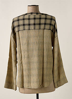 Blouse manches 3/4 manches 3/4 beige DIEGA femme