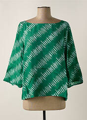 Blouse vert DIEGA pour femme seconde vue