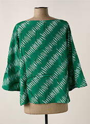 Blouse vert DIEGA pour femme seconde vue