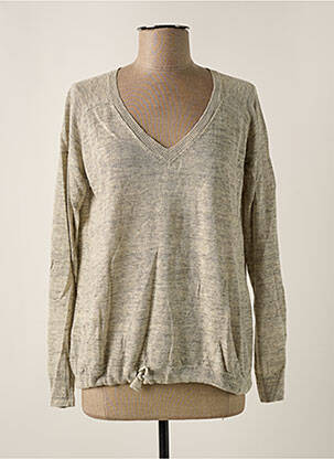 Pull gris FINE PARIS pour femme