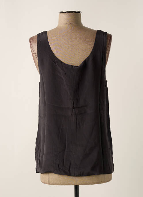 Top coupe fluide sans manche gris GAT RIMON femme