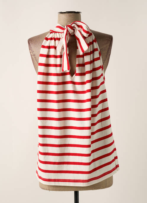 Top rouge SEMICOUTURE pour femme