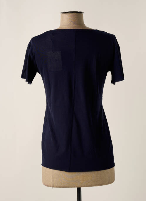 T-shirt bleu FINE PARIS pour femme