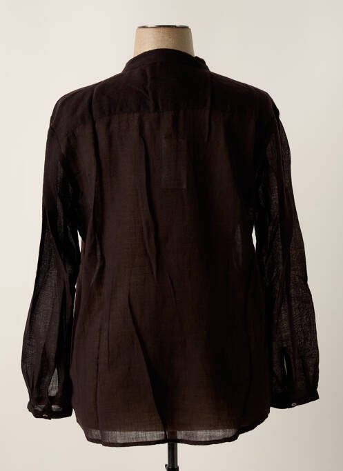 Tunique manches longues noir DIEGA pour femme